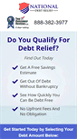 Mobile Screenshot of nationaldebtreliefprograms.com